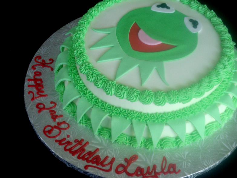 Kermit the Frog Cake