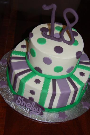 18th Birthday cake