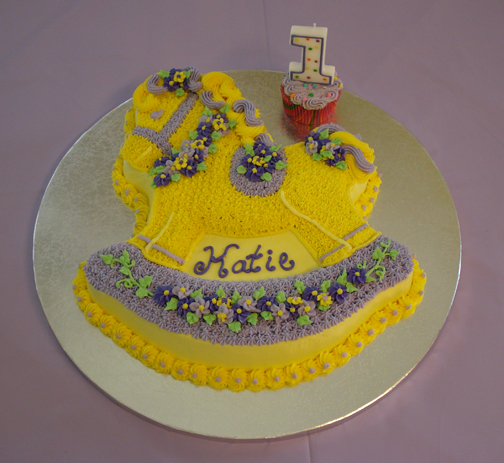 1st Birthday Horsey Cake