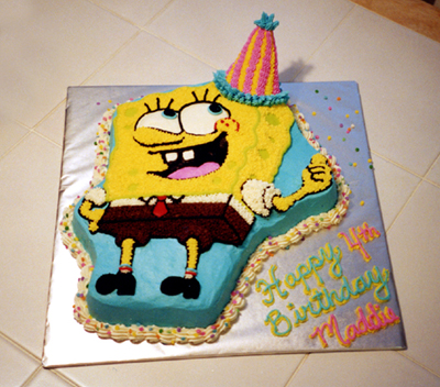 Spongebob Birthday Cakes on Spongebob Birthday Cake